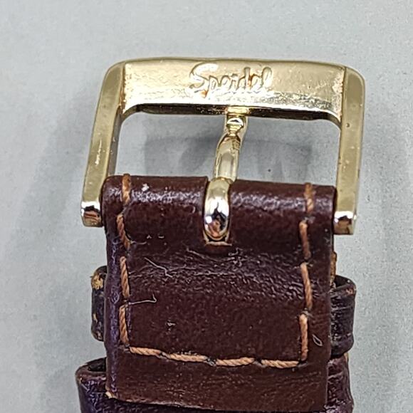 Jacques Edho Paris Quartz Watch Gold Hands Spiedel Moon phase - Picture 7 of 10